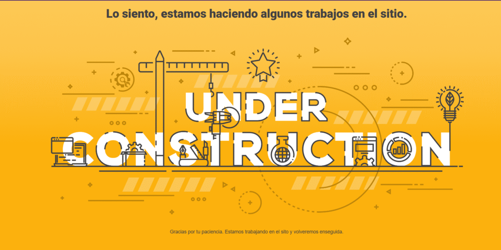 sitio en construccion |
